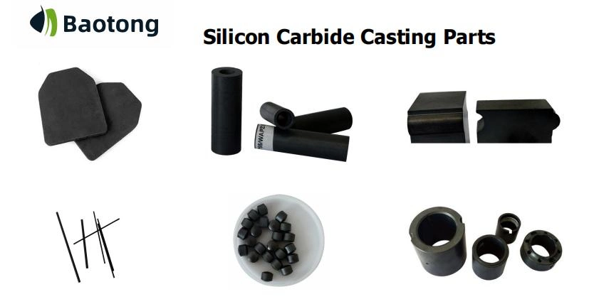 Circular Silicon Carbide Foam Filter Silicon Carbide Ceramics
